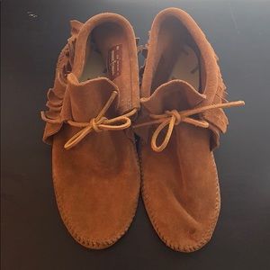 Worn once - Minnetonka Moccasins